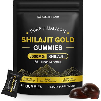 Shilajit Gold Gummies - Salvini Labs