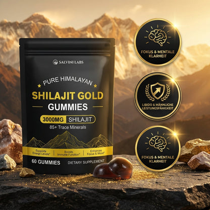 Shilajit Gold Gummies - Salvini Labs